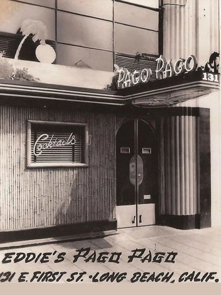 Eddie's Pago Pago matchbook