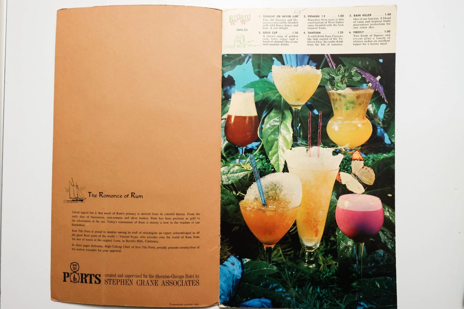 Kon-Tiki Menu